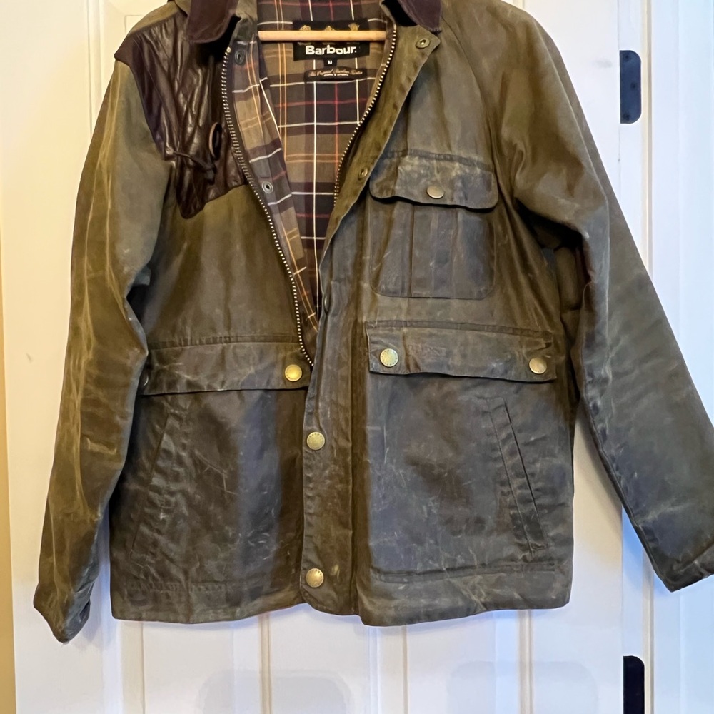 Barbour Men's Olive Jacket